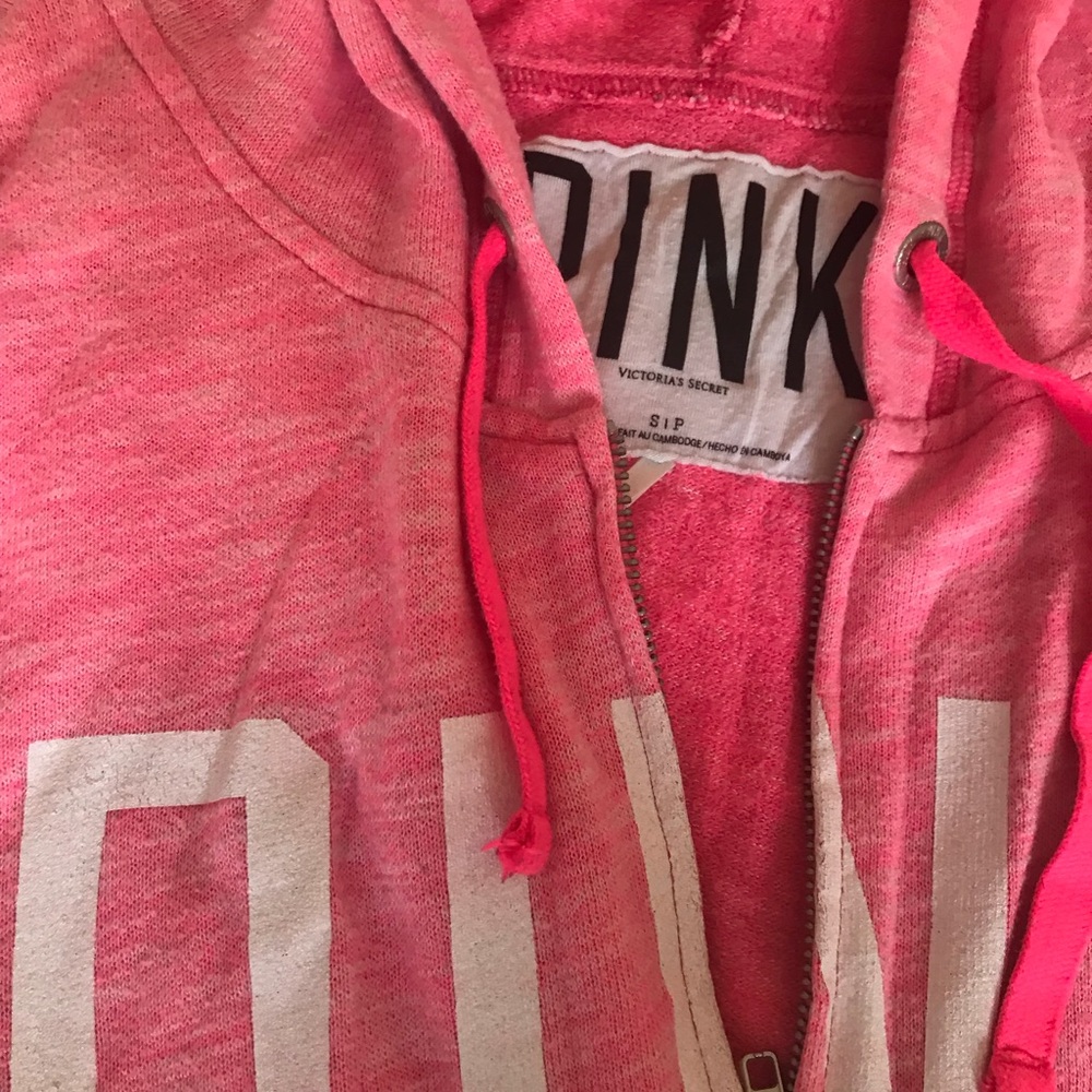 Pink Zip-Up - Picture 2 of 2